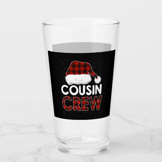 Kerst 2021 neef Crew Glas (Voorkant)