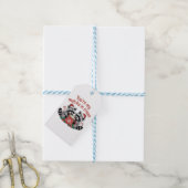 kerst 2026, cadeaulabel (Met Touw)