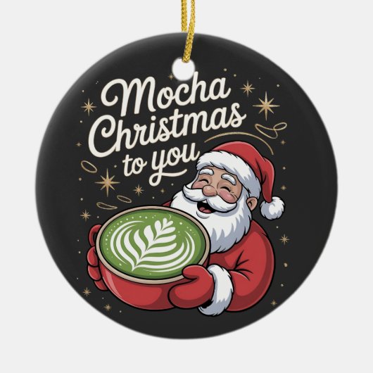 kerst 2026, keramisch ornament (Voorkant)