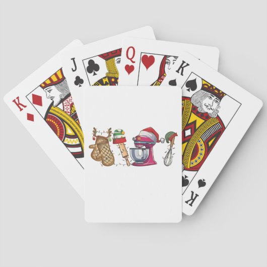 kerst 2026, pokerkaarten (Achterkant)