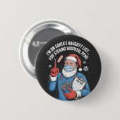 kerst 2026, ronde button 5,7 cm (Voorkant /achterkant)