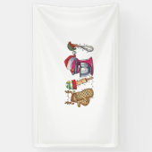 kerst 2026,  spandoek (Verticaal)