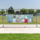 Kerst 2,5 x 8' buiten in de zaal spandoek (Insitu)