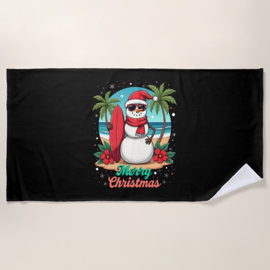 kerst (3) strandlaken (Voorkant)