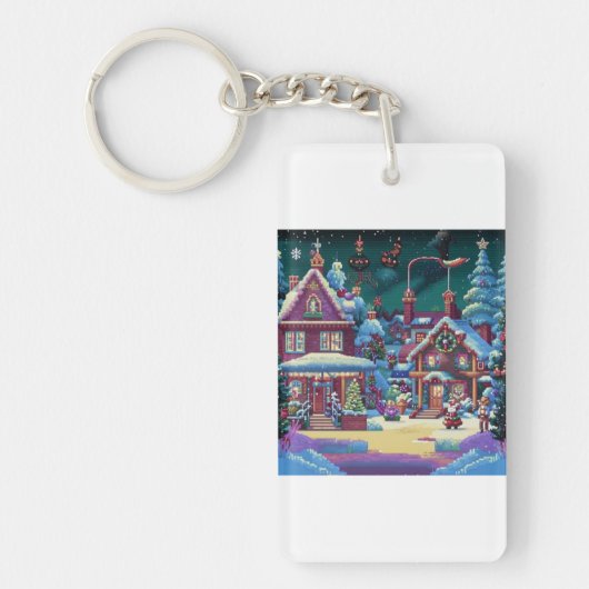 Kerst 4. sleutelhanger (Voorkant)