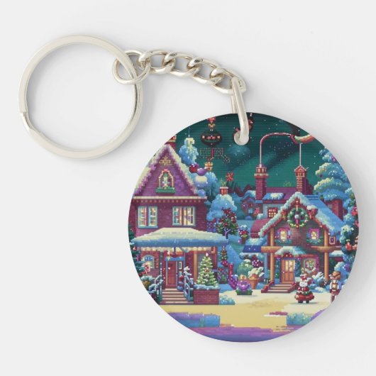 Kerst 4. sleutelhanger (Voorkant)