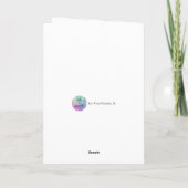 kerst-aalscholver-Kaart Kaart (Achterkant)