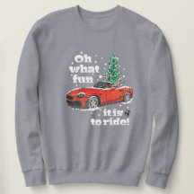 Kerst Abarth 124 Spider Fun Ride Sweatshirt