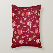 Kerst accent kussen/kussen accent kussen (Voorkant(Verticaal))