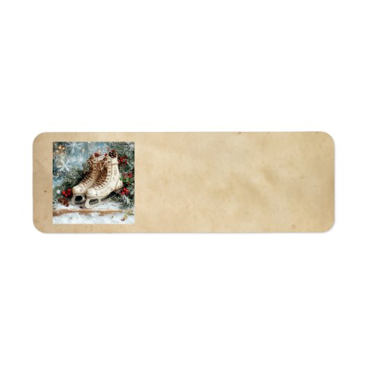 Kerst Adresetiketten Etiket (Voorkant)