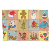 Kerst Advent: Doodle Element Collectie Kussensloop (Voorkant)