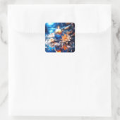 Kerst Advent Stickers (Tas)