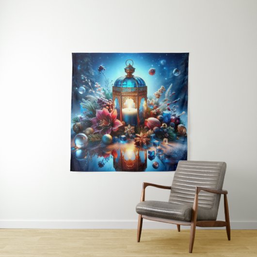 Kerst Advent Tapestry Wandkleed (In situ)