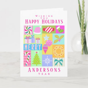 Kerst Adventkalender Bedankkaart