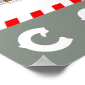 Kerst Adventskalender Poster (Hoek)