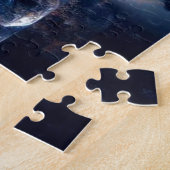 Kerst adventspuzzel legpuzzel (Zijkant)