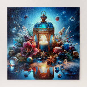Kerst adventspuzzel legpuzzel