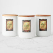 Kerst Apothecary Winter Essence Label Voedselcontainer Etiket (Flessen)