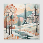 Kerst Art deco [magnetisch ontwerp] (Voorkant)