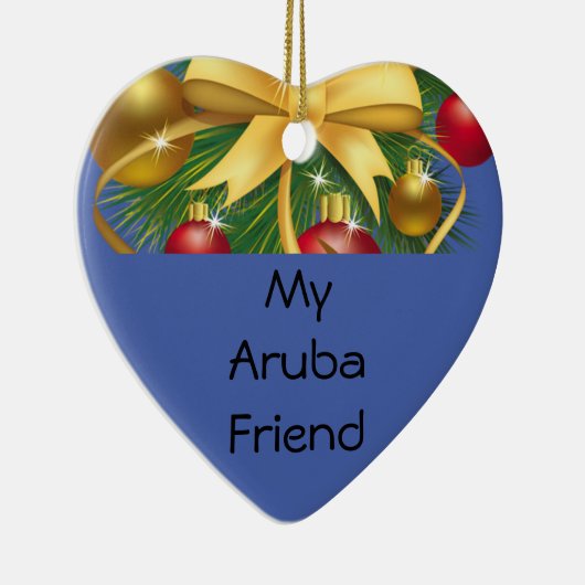 Kerst Aruba Ornament (Rechts)