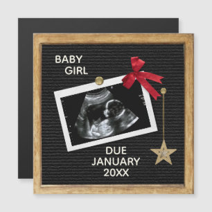 Kerst Baby Aankondiging Letter Board Magnet