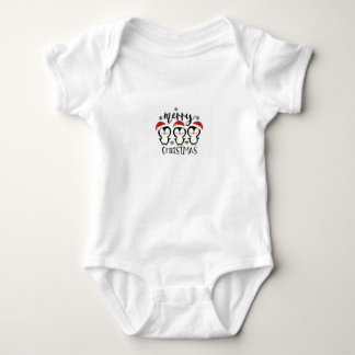 Kerst Baby Bodysuits met Schattigee Vakantie Desig