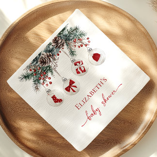 Kerst Baby Borrel Servet