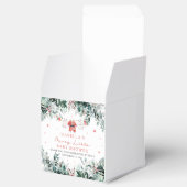 Kerst Baby Kleding Vrolijk Klein Baby shower Bedankdoosjes (Geopend)