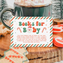 Kerst Baby shower Boeken voor Baby