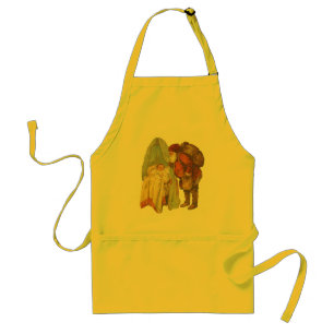 Kerst Baby Sinterklaas Vintage Standaard Schort