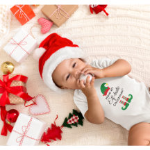 Kerst Baby Sleeper - Elf-tastic!