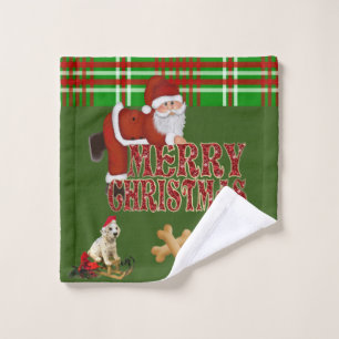 Kerst badhanddoek sets, Sinterklaas Bad Handdoek