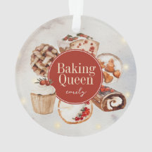 Kerst bakken Queen Waterverf gebakken lekkernijen