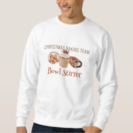Kerst bakken Team Bowl Roerder T-shirt