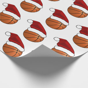 Kerst Basketbal Cadeaupapier