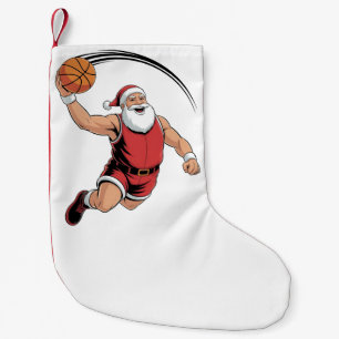 Kerst Basketbal spelen Santa Claus Sport Kleine Kerstsok