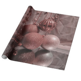 Kerst Baubles, elegant Cadeaupapier