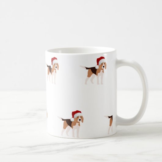Kerst Beagle Mok (Rechts)