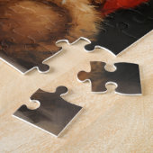 Kerst Beer puzzel (Zijkant)