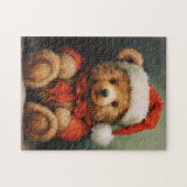 Kerst Beer puzzel (Horizontaal)