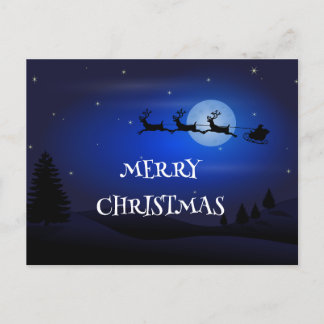 kerst begint met christenen briefkaart