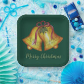 Kerst Bells Vakantie Party Paper Borden Papieren Bordje (Feest)