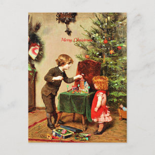 Kerst, beroemd schilderij van Felix Ehrlich Briefkaart
