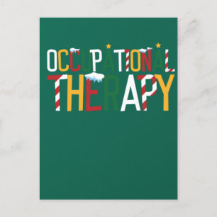kerst-beroepstherapie briefkaart