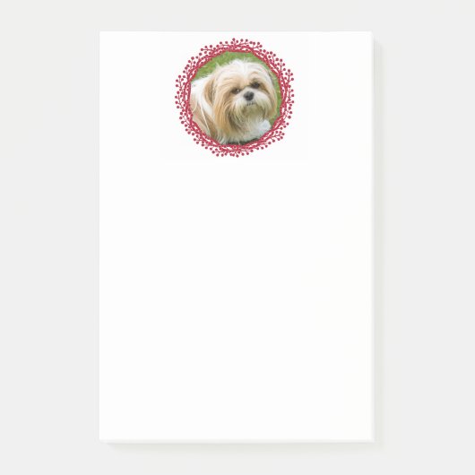 Kerst bessen krans aangepaste foto Post-It notitie Post-it® Notes (Voorkant)