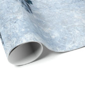 Kerst bevroren sneeuw cadeaupapier (Rol Hoek)