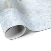 Kerst bevroren sneeuwpop cadeaupapier (Rol Hoek)