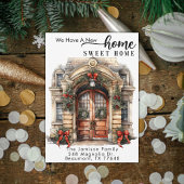 Kerst Bewegende Aankondiging Vakantie Kaart