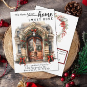 Kerst Bewegende Aankondiging Vakantie Kaart