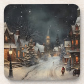 kerst bier onderzetter (Voorkant)